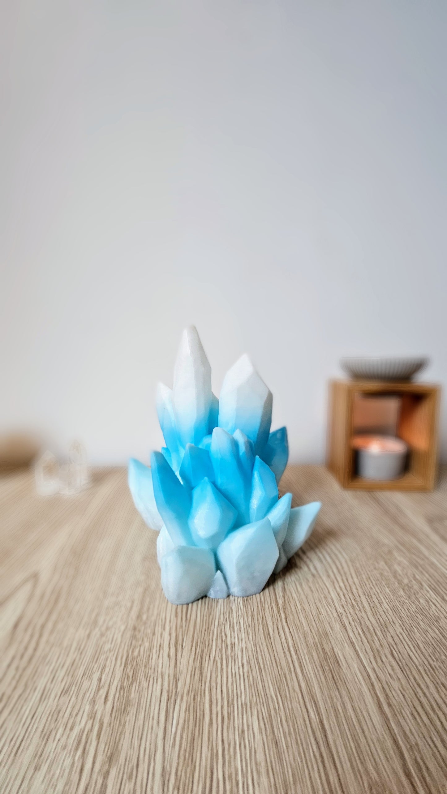 Support manette "Crystal Glacial"