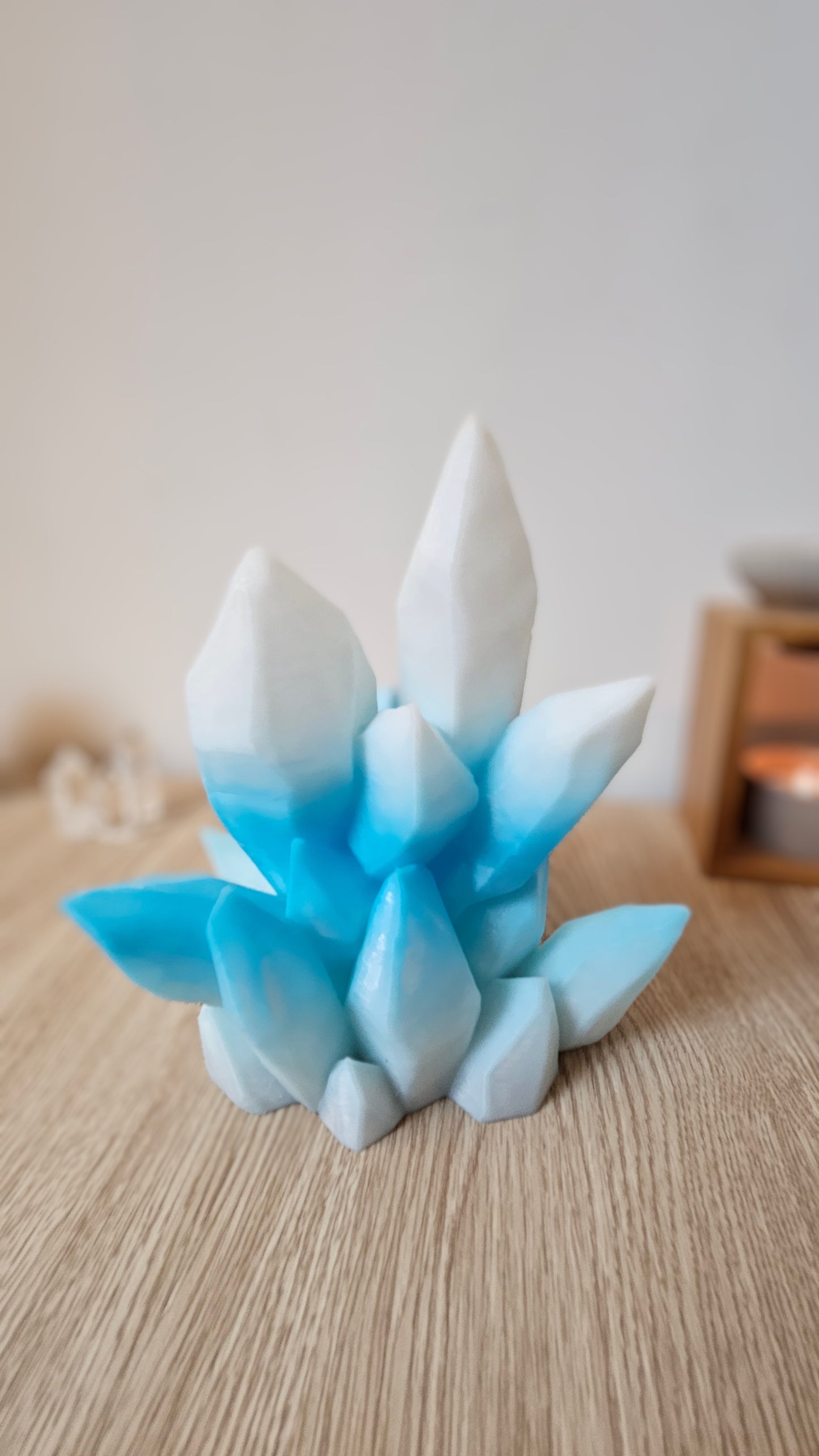Support manette "Crystal Glacial"