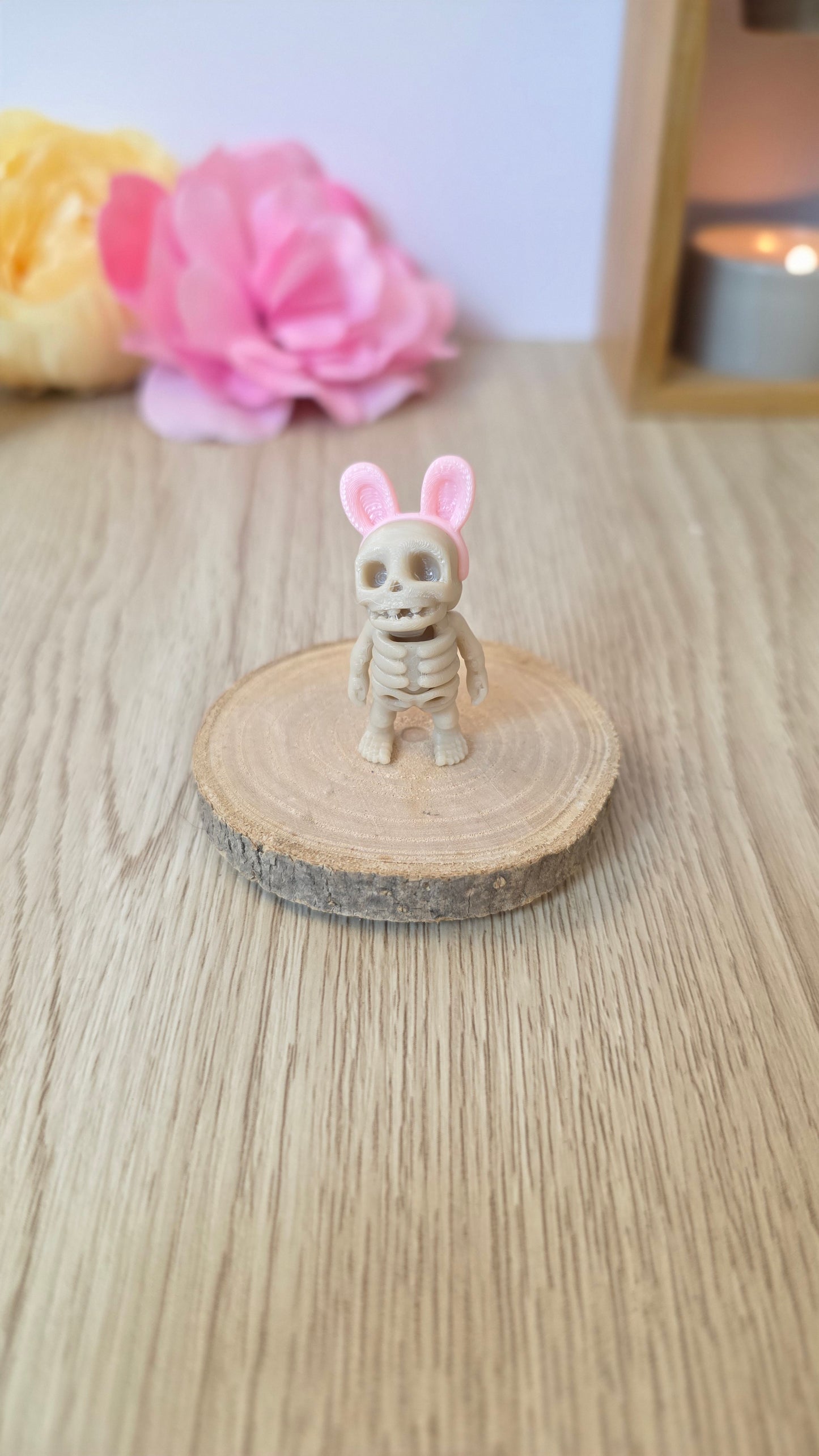Mini Squelette oreilles lapin