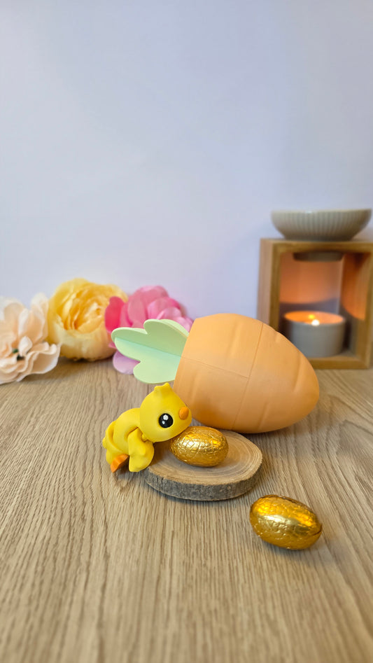 🐣 Œuf Carotte et son poussin 🥕
